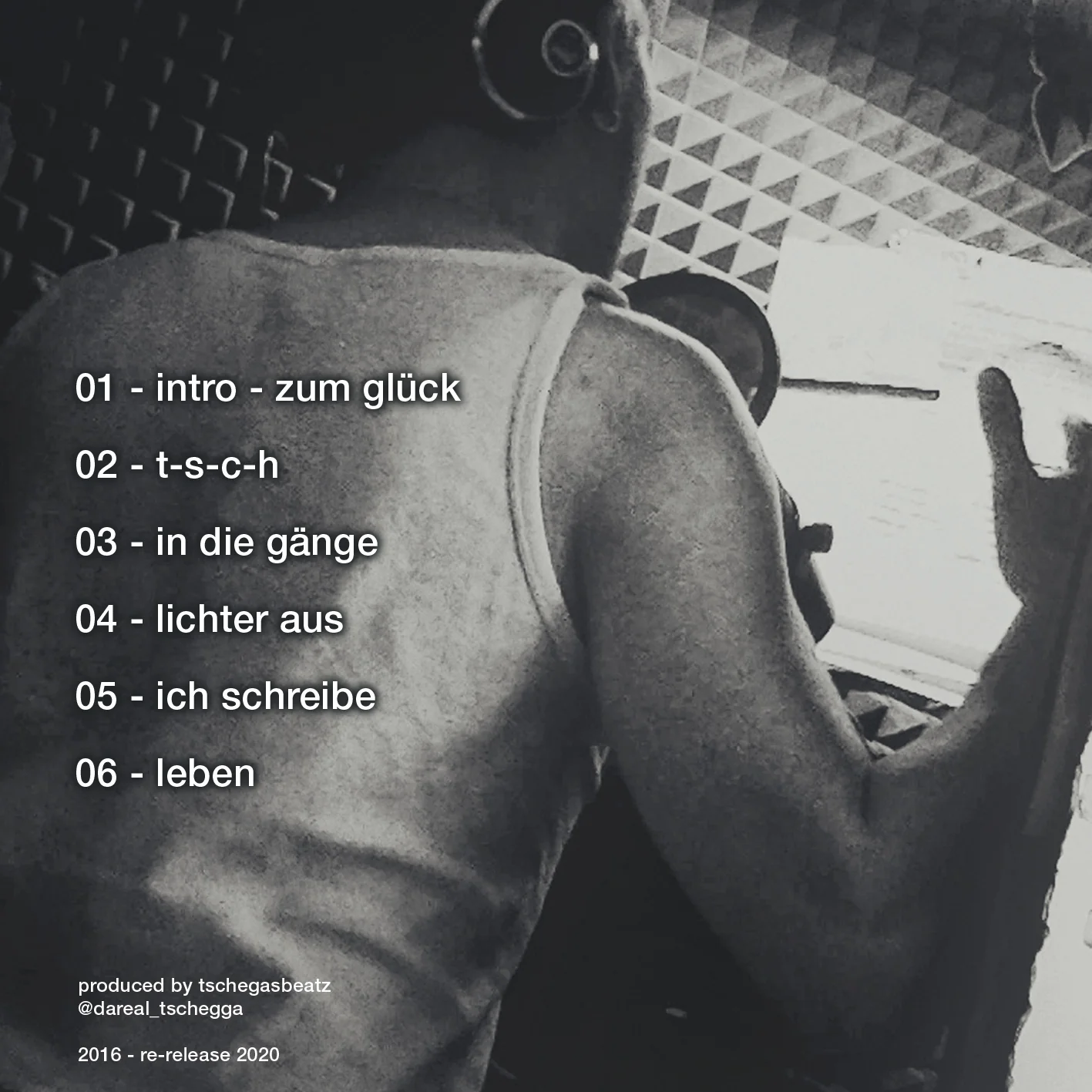 TS EP – Originalcover Rückseite mit Tracklist